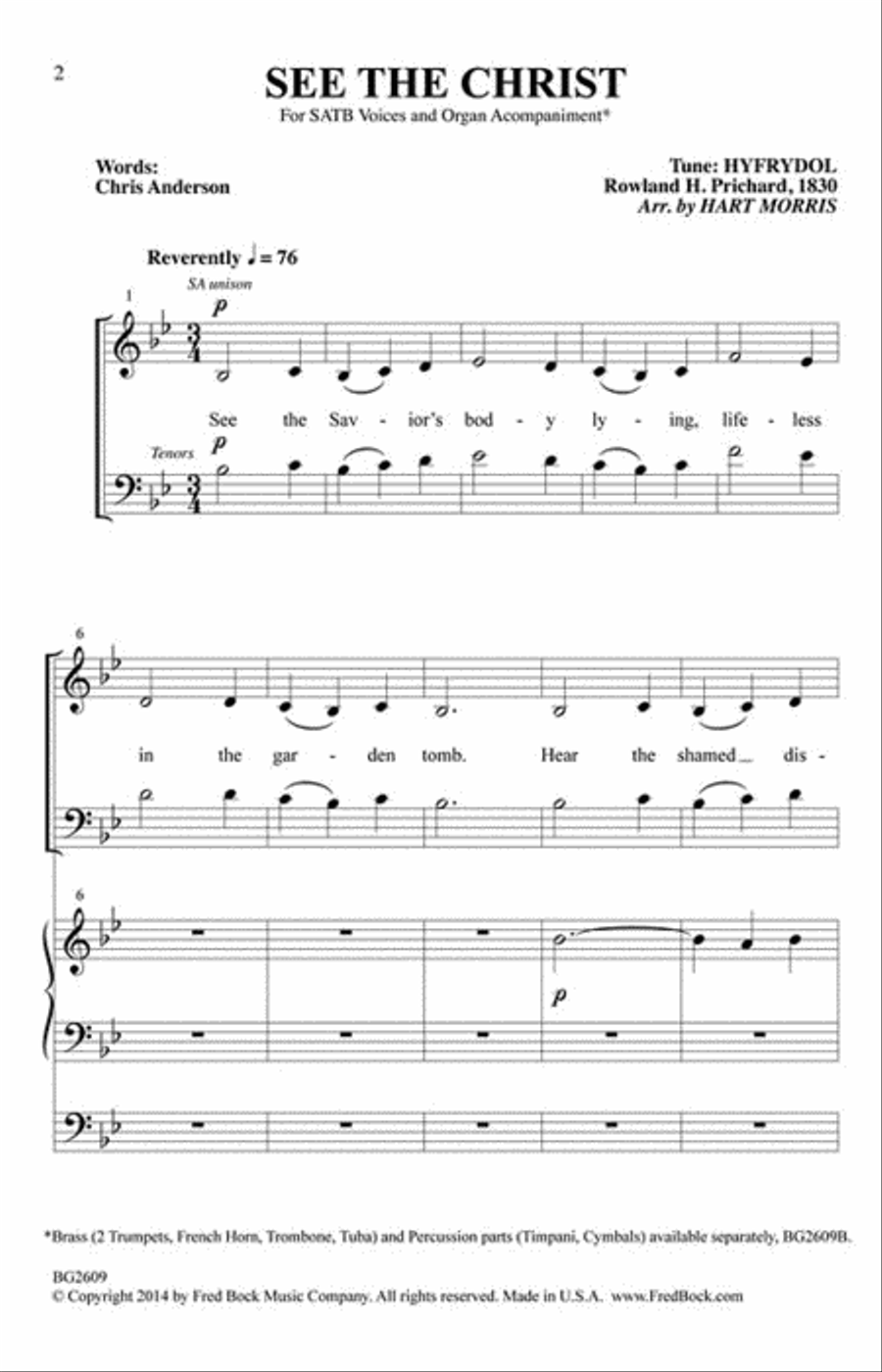 See the Christ 4-Part scores gallery preview page 2