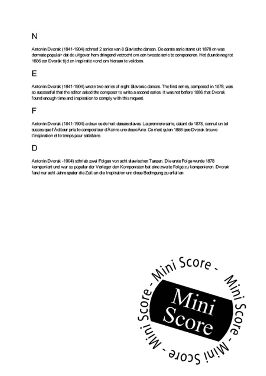 Slavonic Dance no. 13 Fanfare Band scores gallery preview page 6