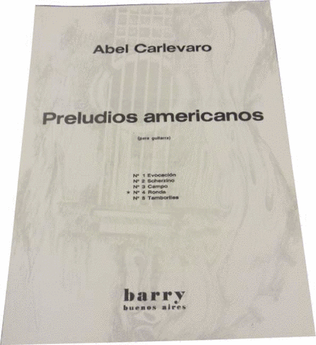 Book cover for Preludio Americano No. 4 4