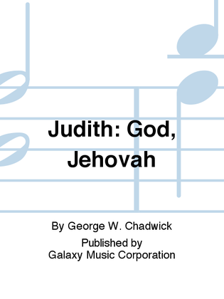Book cover for Judith: God, Jehovah