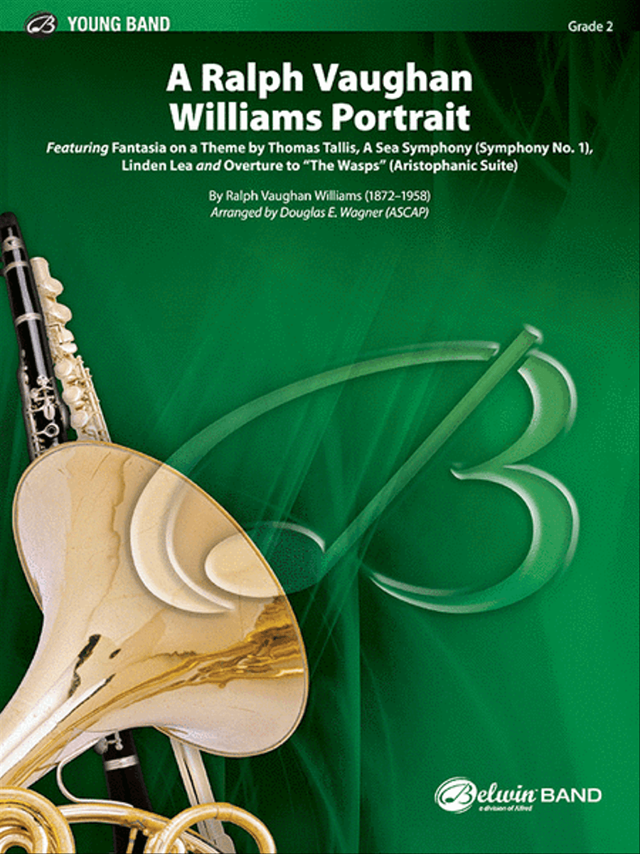 A Ralph Vaughan Williams Portrait Concert Band scores gallery preview page 1