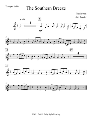 The Southern Breeze (Easy) (For Trumpet and Piano)