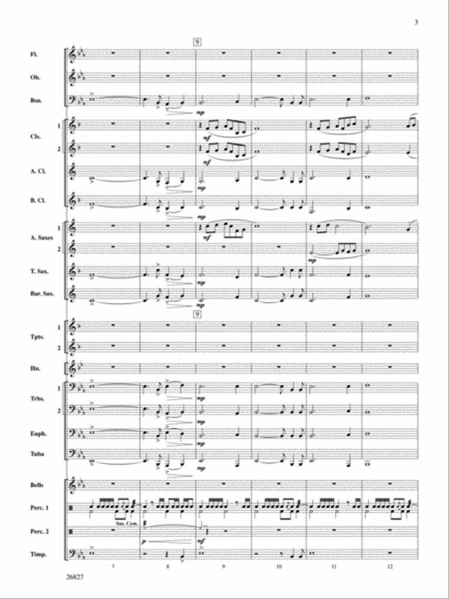 <br>Sheet music extract