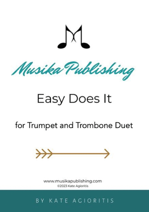 Book cover for Easy Does It - Jazz Duet for Trumpet and Trombone