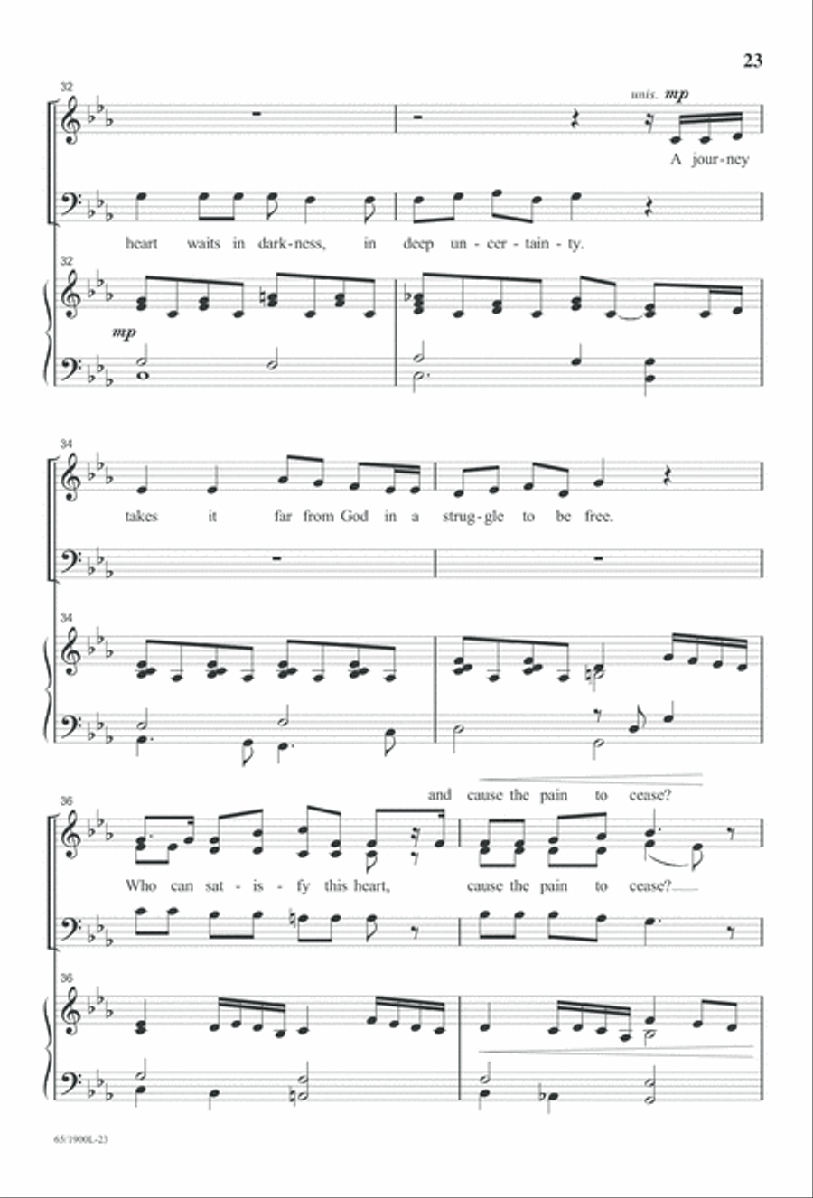 Love's Pure Light 3-Part scores gallery preview page 25