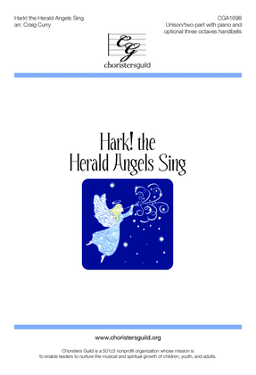 Book cover for Hark! The Herald Angels Sing - Unison/two-part