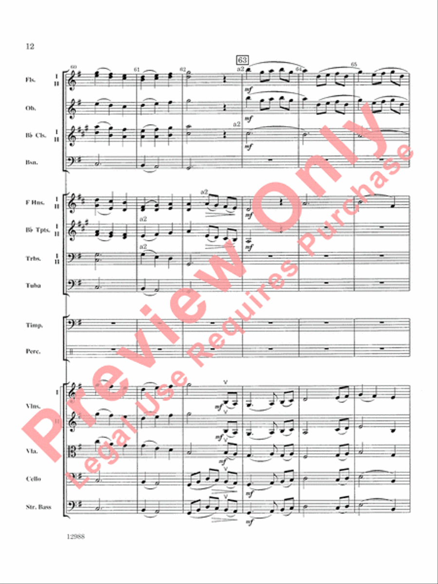 A Bach Christmas A Bach Christmas Full Orchestra scores gallery preview page 13