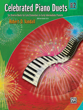 Book cover for Celebrated Piano Duets, Book 2