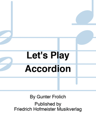 Book cover for Let's Play Accordion