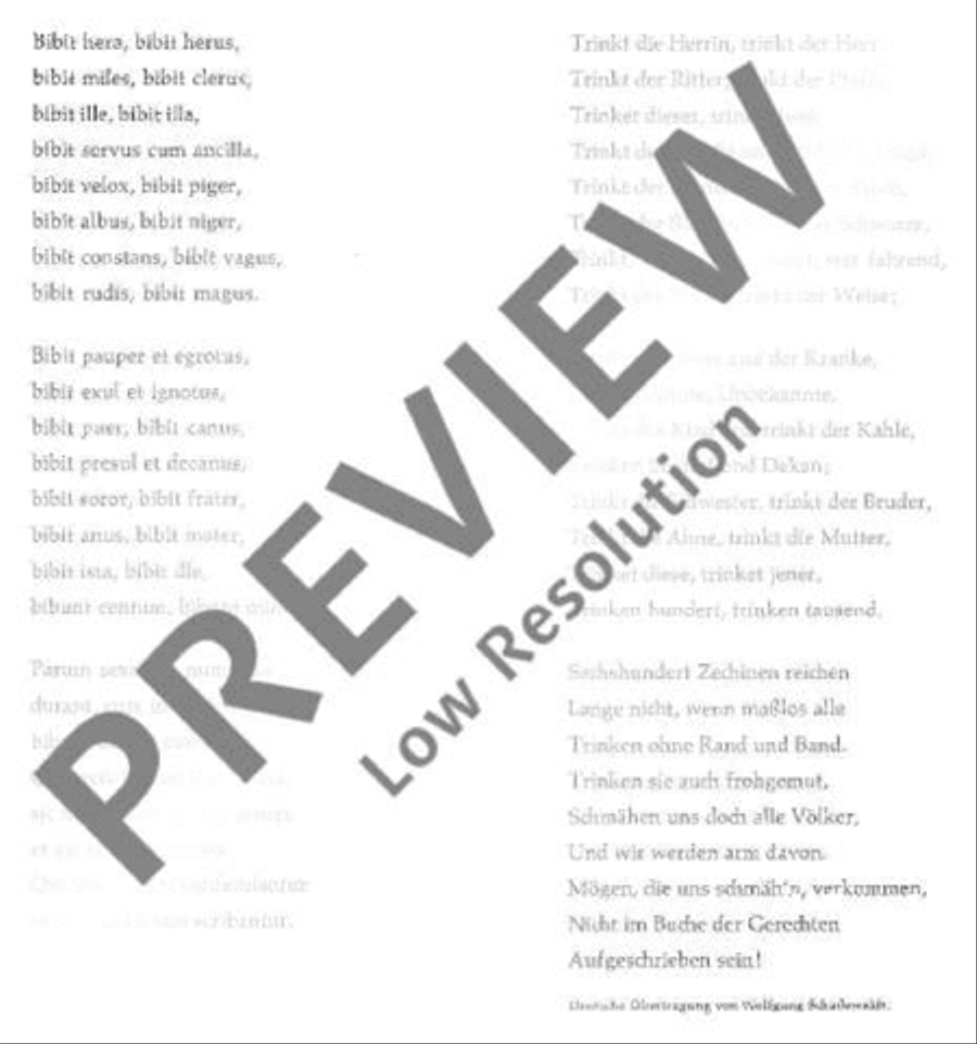 In taberna quando sumus In taberna quando sumus TTBB scores gallery preview page 4