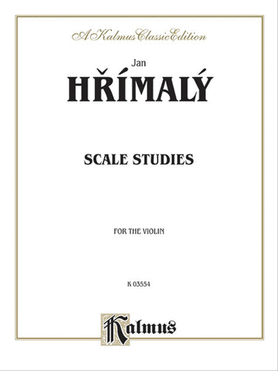 Scale Studies Scale Studies Violin Solo scores gallery preview page 1