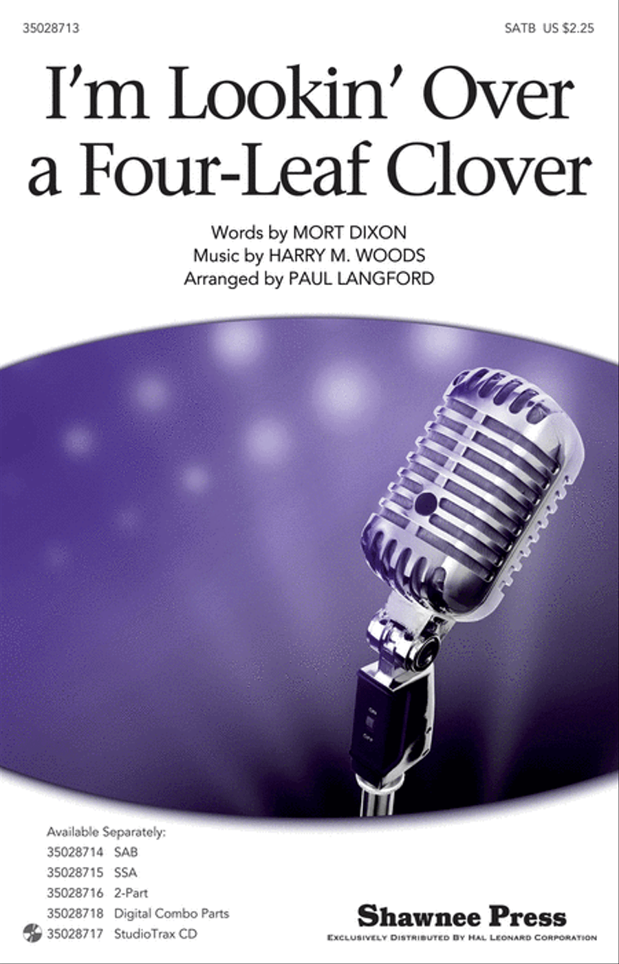 I'm Looking Over A Four-leaf Clover 4-Part scores gallery preview page 1