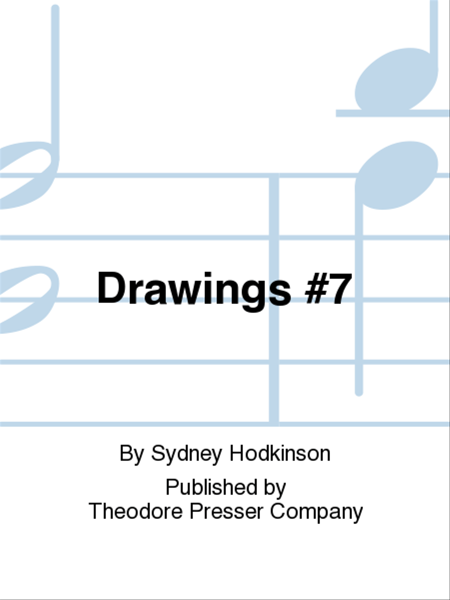 Drawings, Set No. 7 Orchestra scores gallery preview page 1