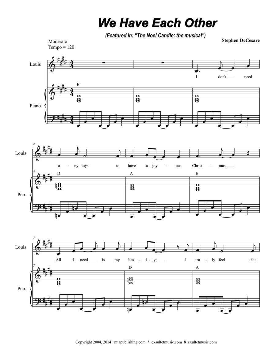 We Have Each Other Medium Voice scores gallery preview page 2
