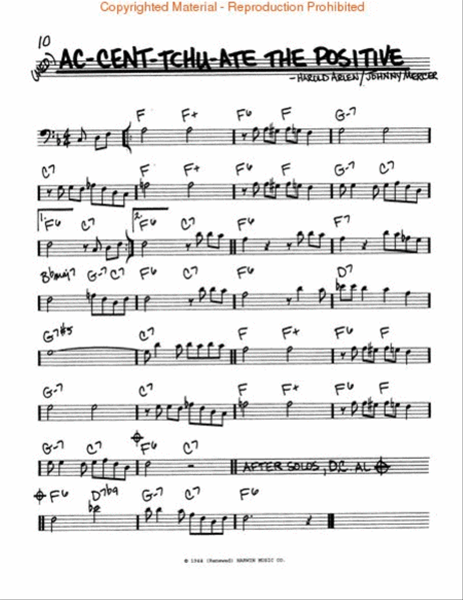The Real Book – Volume III Bass Clef Instrument scores gallery preview page 2