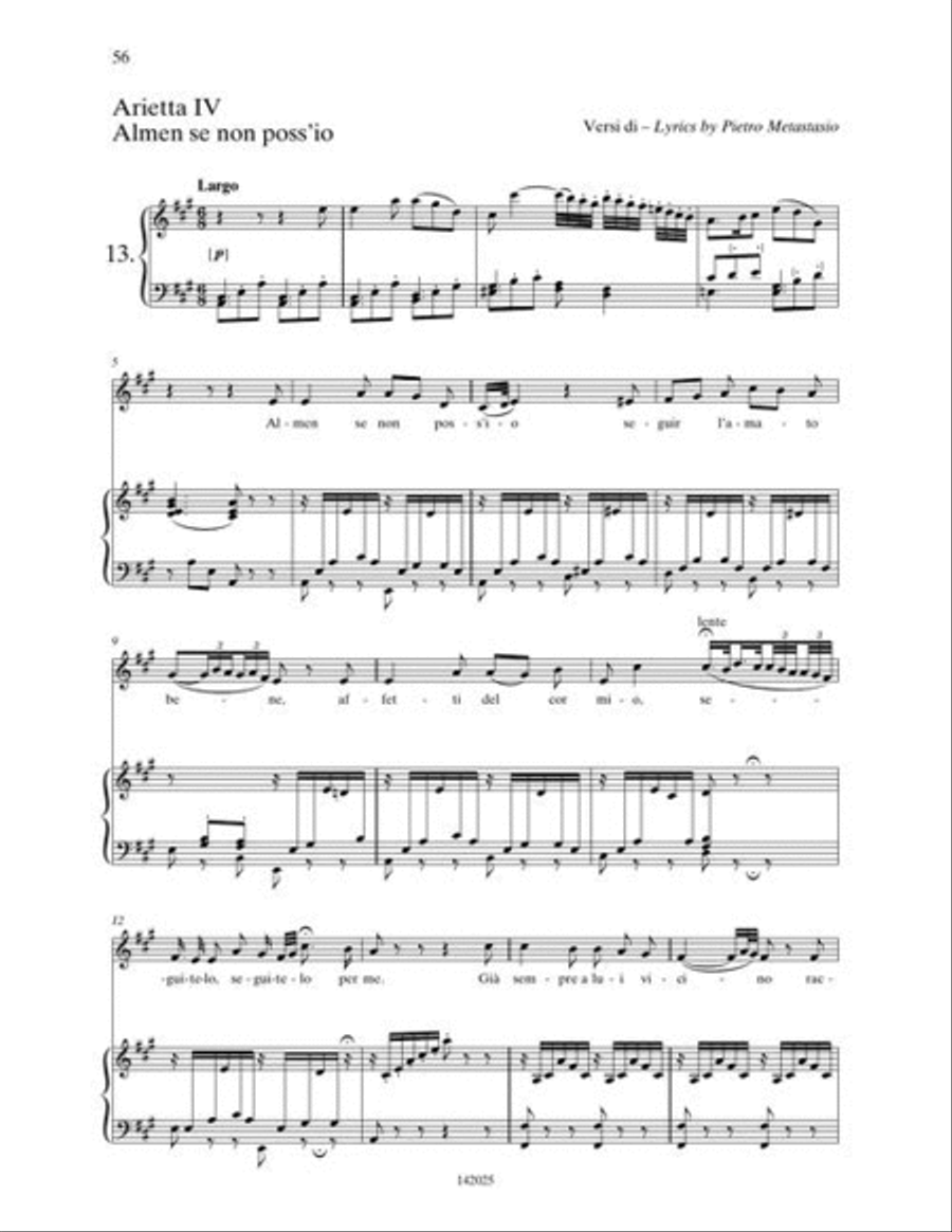 15 Composizioni Vocali da Camera – Low Voice Low Voice scores gallery preview page 10