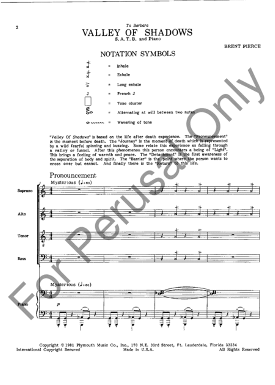 Valley of Shadows Valley of Shadows 4-Part scores gallery preview page 2