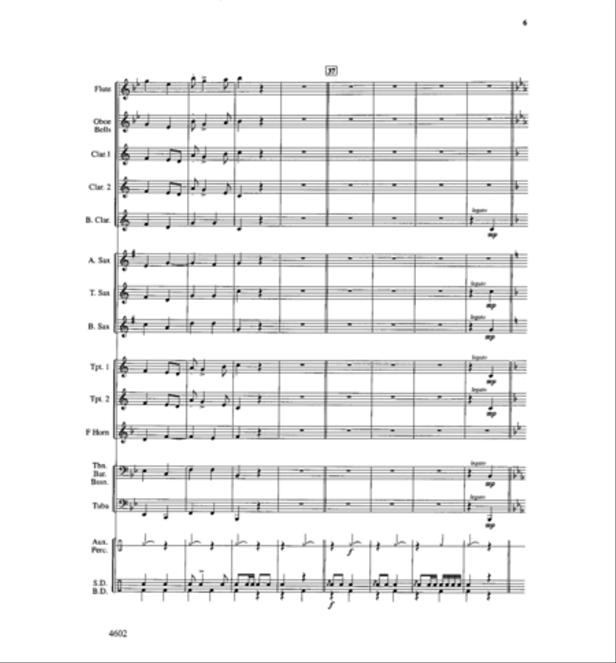 Band Avenue Concert Band scores gallery preview page 6