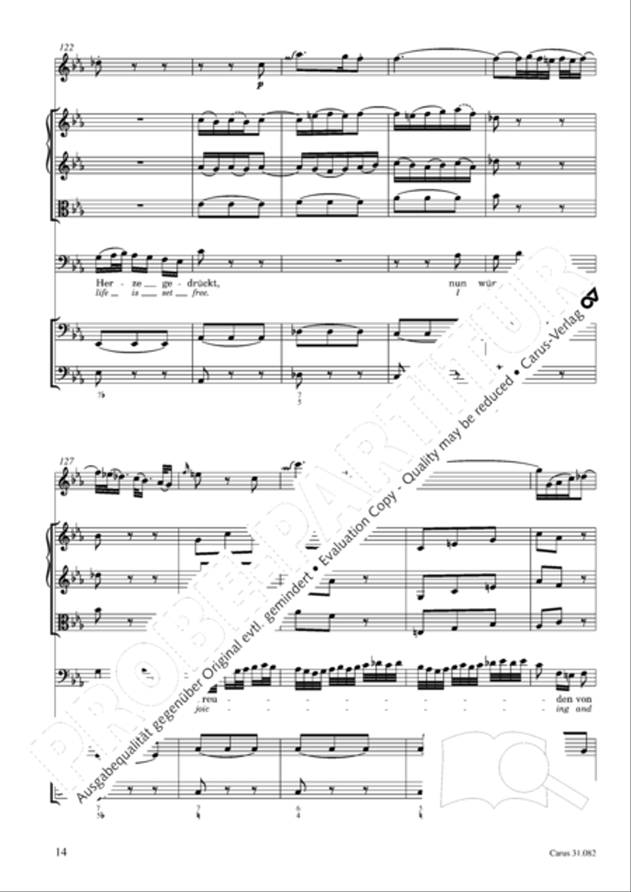 I have enough (Ich habe genung) Mezzo-Soprano Voice scores gallery preview page 15