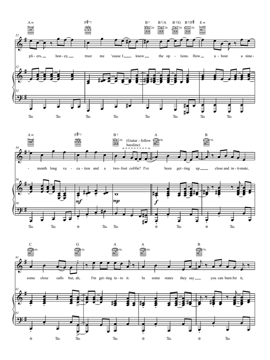 Mandy Goes To Med School Mandy Goes To Med School Piano, Vocal, Guitar scores gallery preview page 5