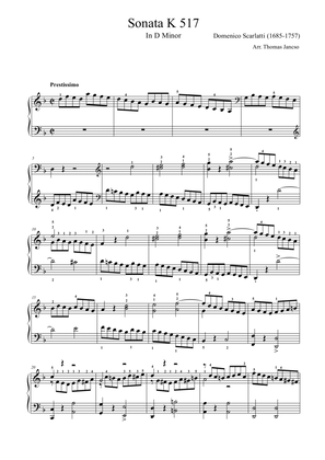 Scarlatti Sonata K 517