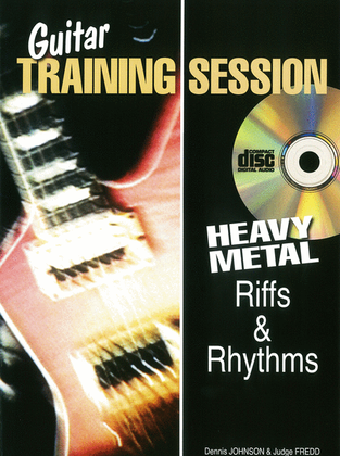 Book cover for Guitar Training Session: Heavy Metal Riffs & Rhyth