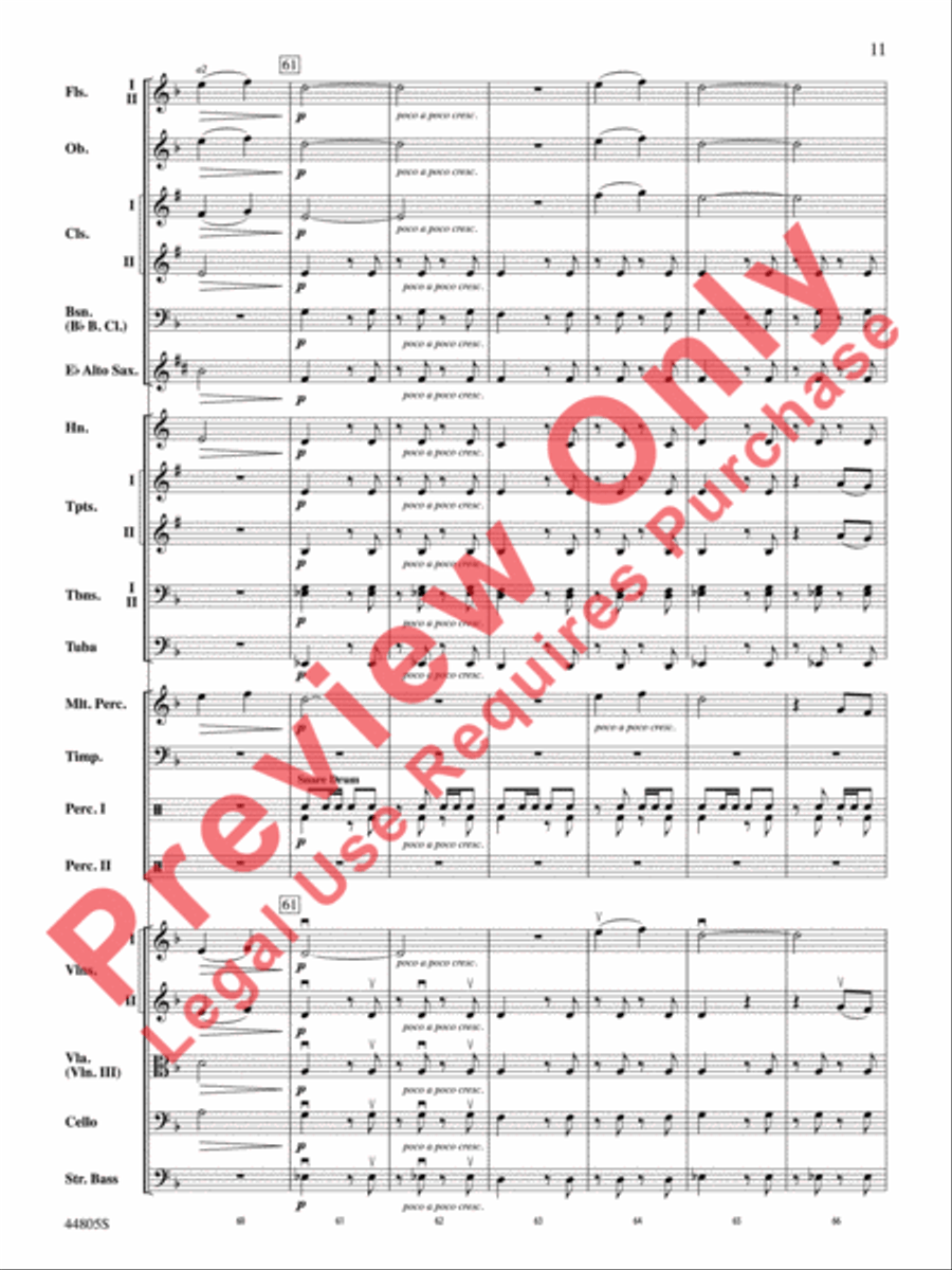 Realms of Endless Day Full Orchestra scores gallery preview page 12