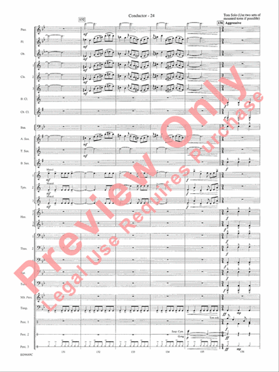 Ireland: Of Legend and Lore Concert Band scores gallery preview page 29