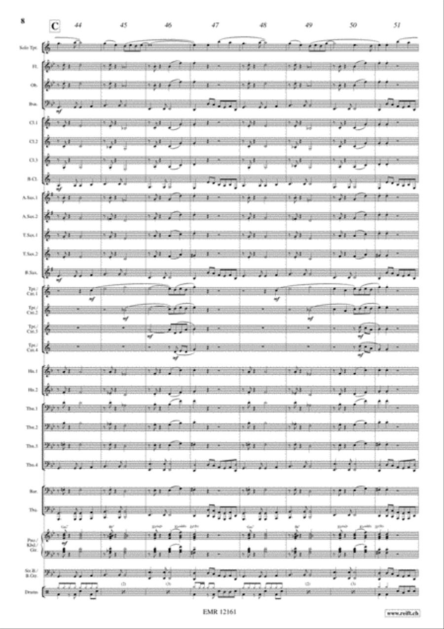 Funkytrumpet Funkytrumpet Concert Band scores gallery preview page 8