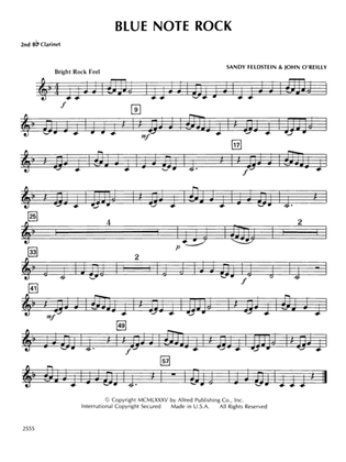 Blue Note Rock: 2nd B-flat Clarinet