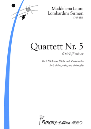 Book cover for Streichquartett Nr. 5