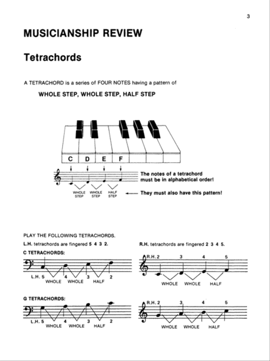 Alfred's Basic Piano Library Musicianship Book, Book 2 Piano Method scores gallery preview page 3