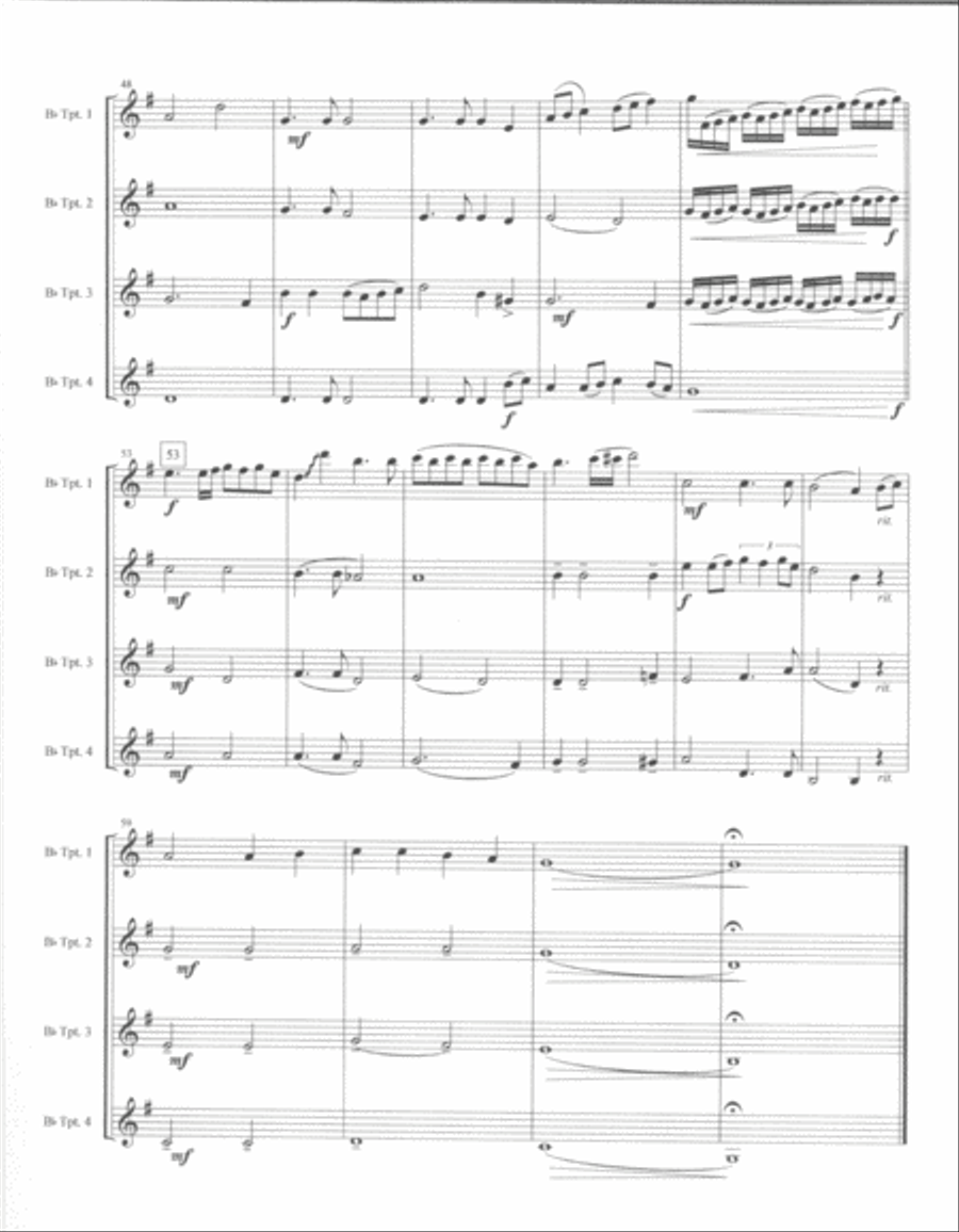 Shall We Gather at the River Small Ensemble scores gallery preview page 4