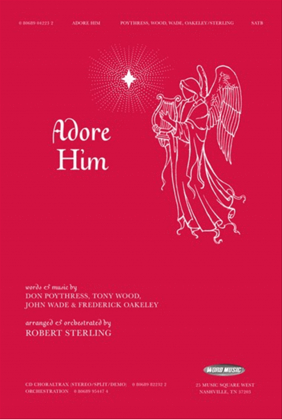 Adore Him - Anthem 4-Part scores gallery preview page 1