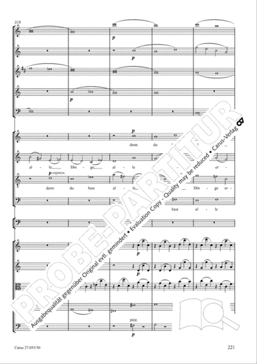 Ein Deutsches Requiem (German Requiem) 4-Part scores gallery preview page 228