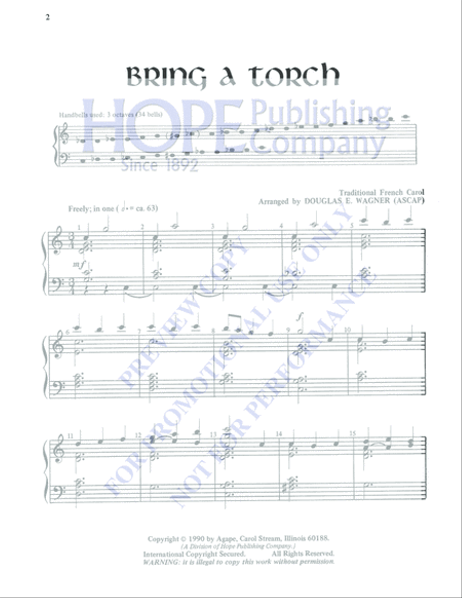 Bring a Torch 3-Octaves scores gallery preview page 2