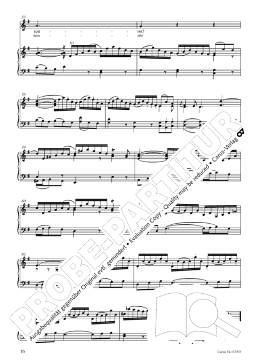 Praise ye, Almighty God, King and our ruler exalted (Lobe den Herren, den machtigen Konig der Ehren) ATB scores gallery preview page 17