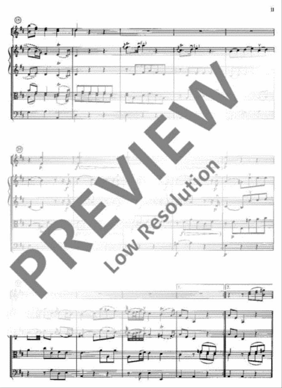Symphony A major Symphony A major Orchestra scores gallery preview page 12