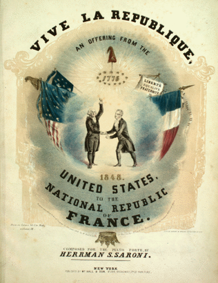 Vive La Republique. An Offering From the United States to the National Republic of France