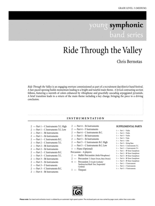 Ride Through the Valley: Score