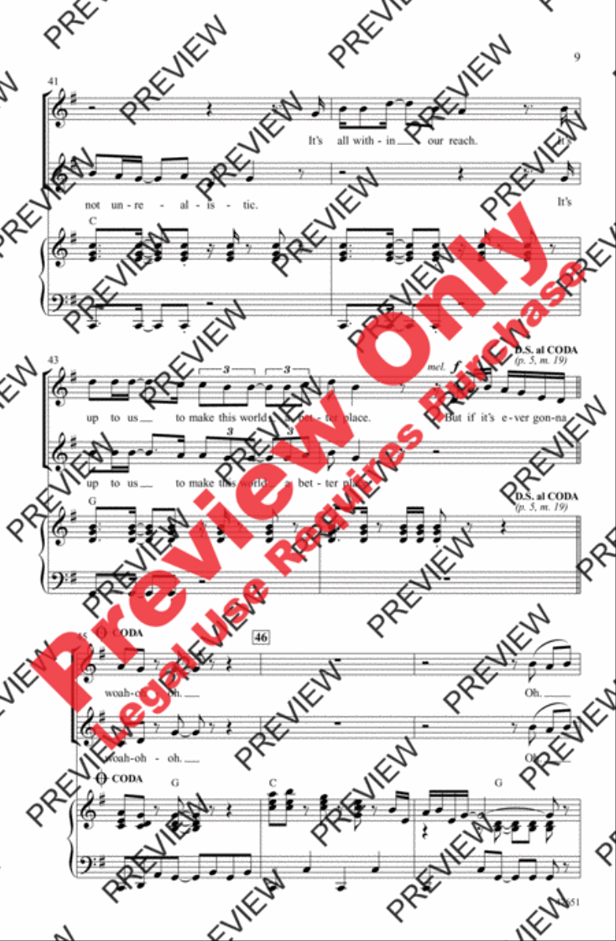 Moment of Truth 2-Part scores gallery preview page 9