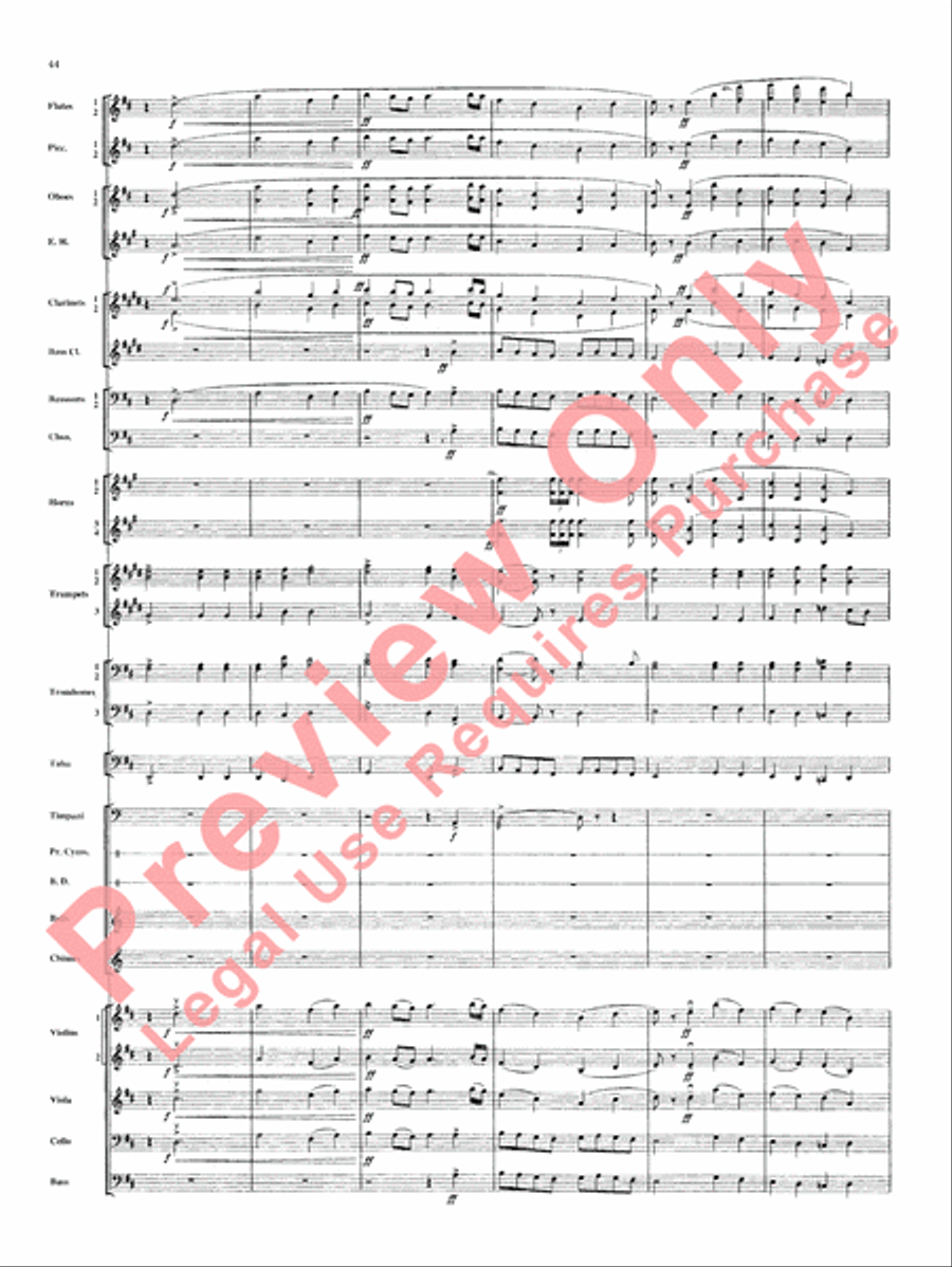 Russian Christmas Music Russian Christmas Music Full Orchestra scores gallery preview page 47