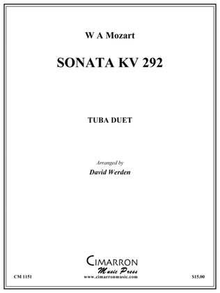 Sonata, KV. 292