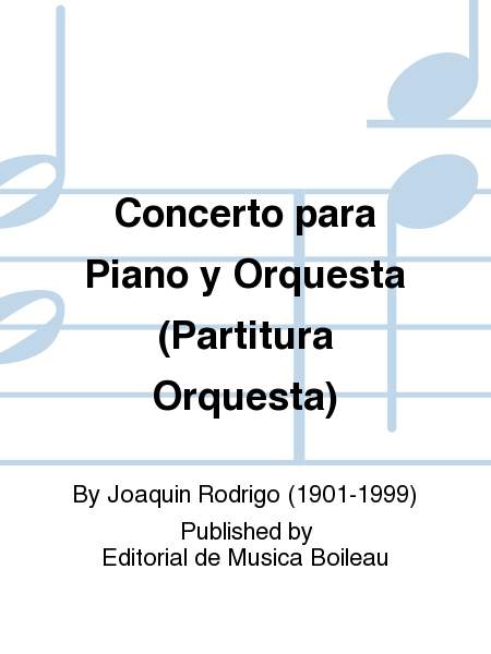 Concerto para Piano y Orquesta