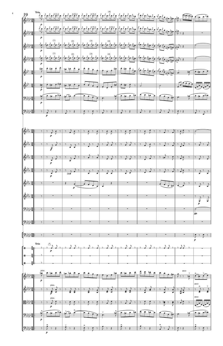 Champagne Polka Full Orchestra scores gallery preview page 4