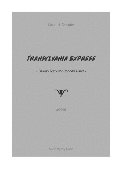 Transylvania Express -Balkan Rock for Concert Band image number null