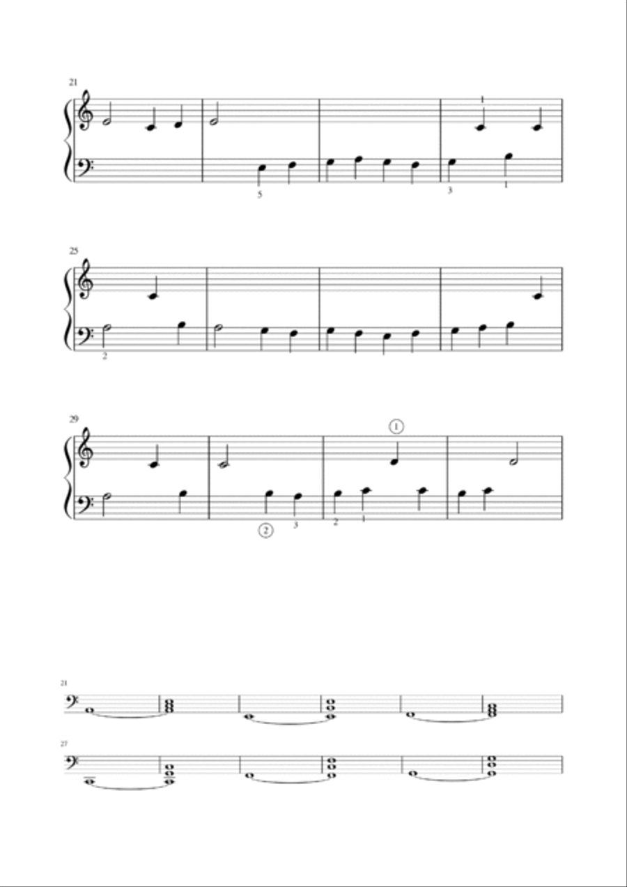 30 Famous Classical Melodies - early elementary piano Piano Method scores gallery preview page 6