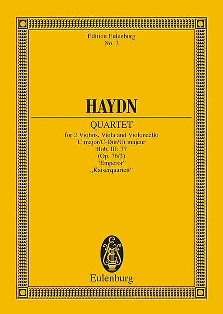 String Quartet in C Major, Op. 76/3 “Emperor”