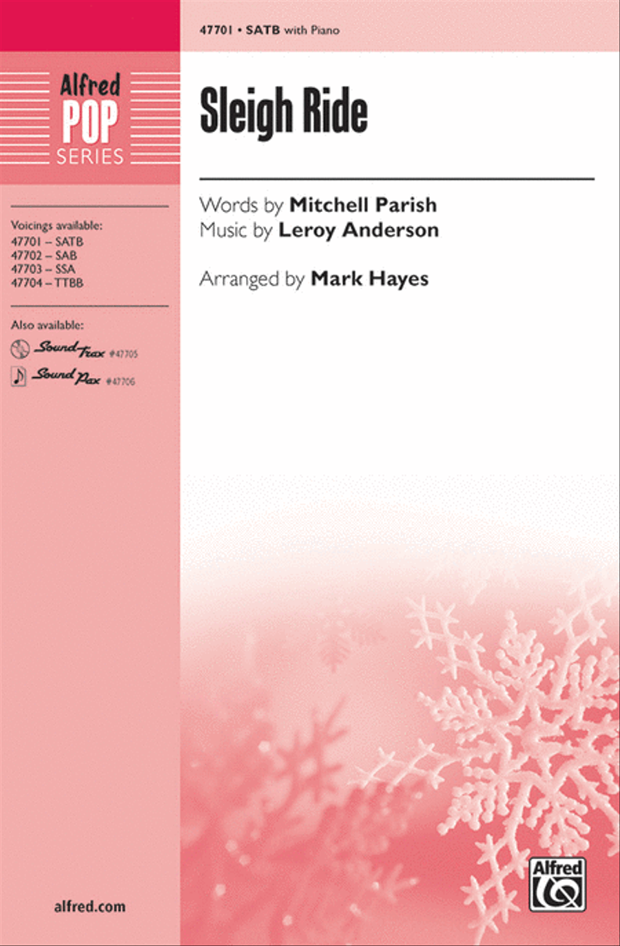 Sleigh Ride 4-Part scores gallery preview page 1