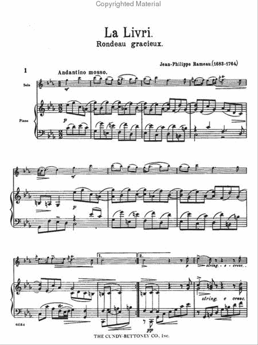 Pearls of the Old Masters - Vol. I Clarinet scores gallery preview page 2